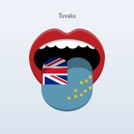 Tuvalu language Abstract human tongue N2