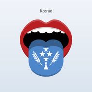 Kosrae language Abstract human tongue N2