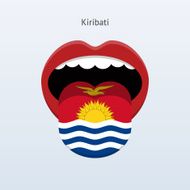 Kiribati language Abstract human tongue N2