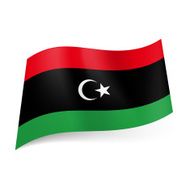 State flag of Libya