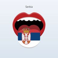 Serbia language Abstract human tongue N2