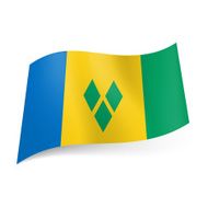State flag of Saint Vincent and the Grenadines