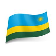 State flag of Rwanda