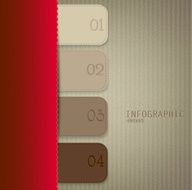 Set of bookmarks stickers labels tags N4