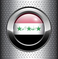 Iraq flag button N2