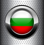 Bulgaria Bulgarian flag button