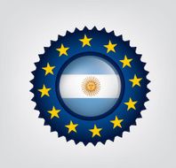 Made in ARGENTINA EU seal Flag (Vector)