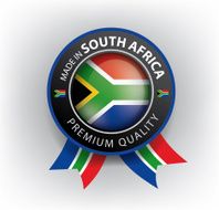 Made in South Africa S African seal Flag (Vector)