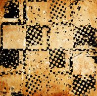 Grungy chessboard background with stains N5