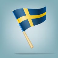 Flag of Sweden vector illustration N12
