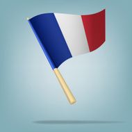 Flag of France vector illustration N11