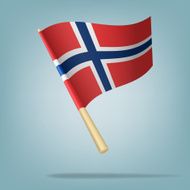 Flag of Norway vector illustration N12
