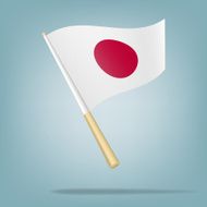 Flag of Japan vector illustration N9