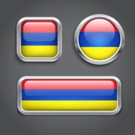 Armenia flag buttons