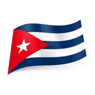 State flag of Cuba N2