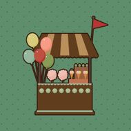 Candy shop card