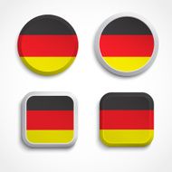 Germany flag buttons