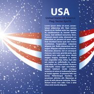 United States of America Flag background USA