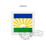 Lebowa Flag Postage Stamp