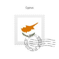 Cyprus Flag Postage Stamp