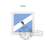 Ciskei Flag Postage Stamp