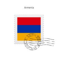 Armenia Flag Postage Stamp