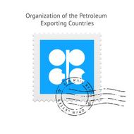 Organization of the Petroleum Exporting Countries (OPEC) Flag Postage Stamp