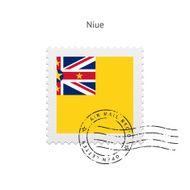 Niue Flag Postage Stamp