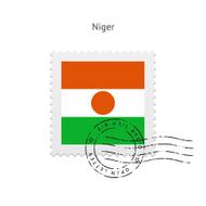 Niger Flag Postage Stamp