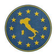 European Union Italy button
