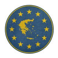 European Union Greece button
