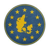 European Union Denmark button