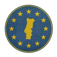 European Union Portugal button