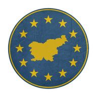 European Union Slovenia button