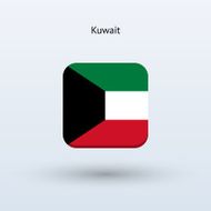 Kuwait Flag Icon N3