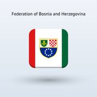 Federation of Bosnia and Herzegovina Flag Icon