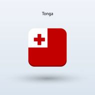 Tonga Flag Icon N2
