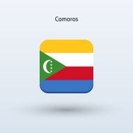 Comoros flag icon N2