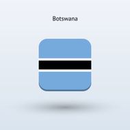 Botswana Flag Icon N4