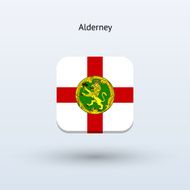 Alderney Flag Icon