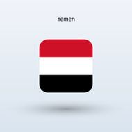 Yemen Flag Icon N5