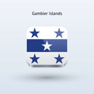 Gambier Islands Flag Icon N2
