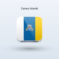 Canary Islands Flag Icon N2
