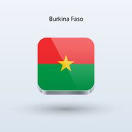 Burkina Faso Flag Icon N2