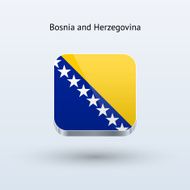 Bosnia and Herzegovina Flag Icon N2