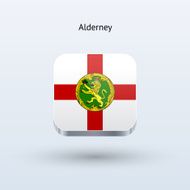Alderney Flag Icon N2