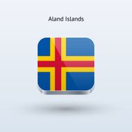 Aland Islands Flag Icon N2