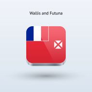 Wallis and Futuna Flag Icon N2