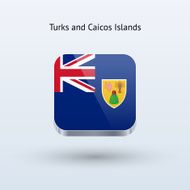 Turks and Caicos Islands Flag Icon N3