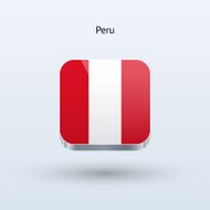 Peru Flag Icon N4